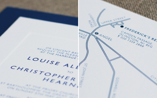 Classic wedding stationery